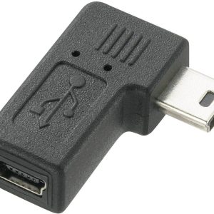 Renkforce USB 2.0 Adapter [1x Mini-USB 2.0 B stekker – 1x Mini-USB 2.0 B bus]