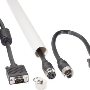 Renkforce VGA Aansluitkabel VGA-stekker 15-polig, VGA-stekker 15-polig 10.00 m Zwart RF-4537804 Voor buismontage, Met Fe