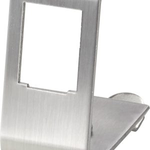 Renkforce DIN-rail adapter Enkelvoudig Wit, RVS Renkforce DIN-rail adapter Enkelvoudig Wit, RVS