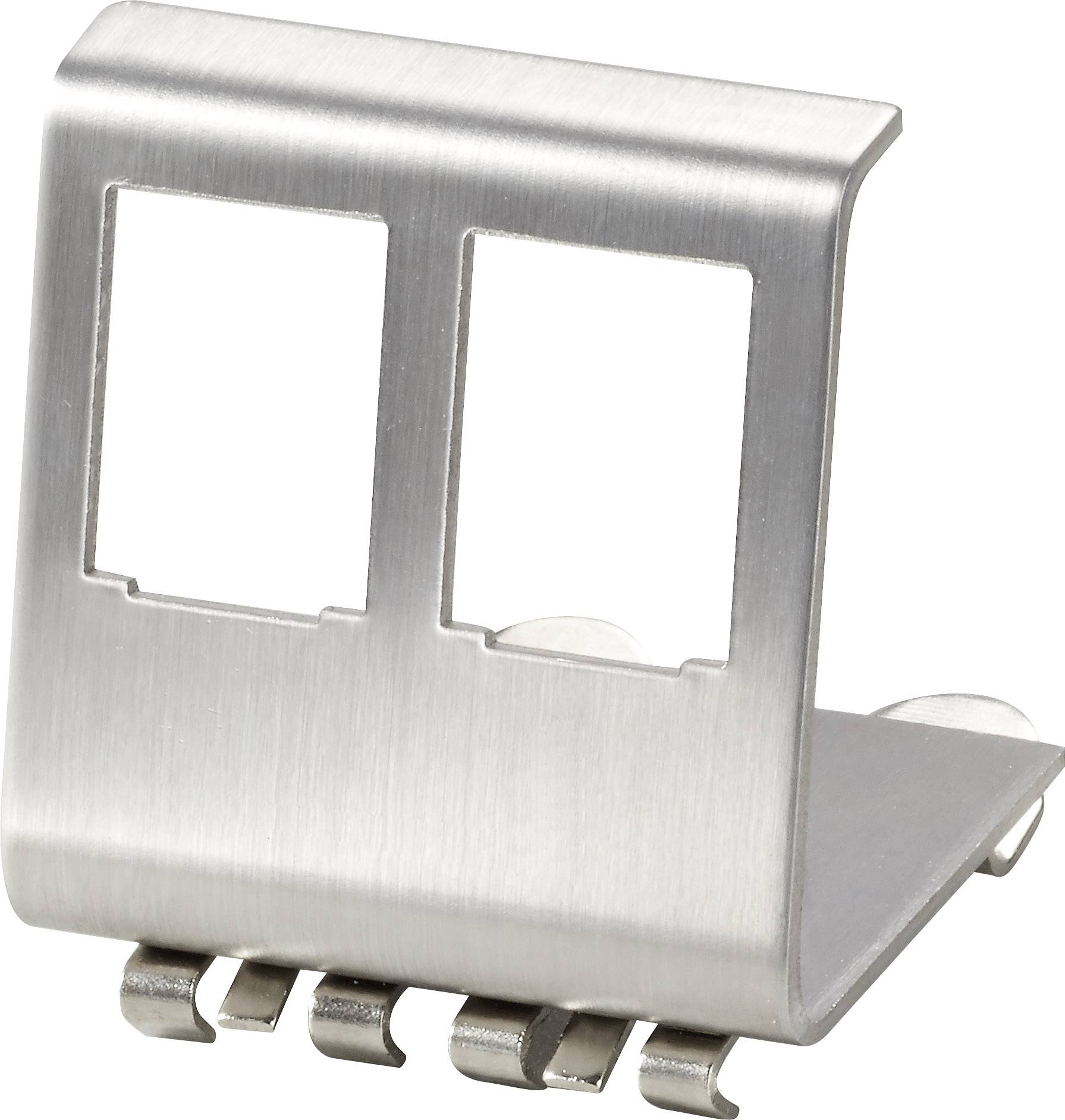 Renkforce DIN-rail adapter 2-voudig Wit, RVS