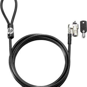 HP Laptopslot 183 cm Keyed Cable Lock HP Laptopslot 183 cm Keyed Cable Lock