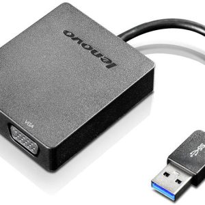 Lenovo USB, Monitor Adapter [1x USB 3.2 Gen 1 stekker A (USB 3.0) – 1x HDMI-bus, VGA-bus] Universal USB 3.0 to VGA/HDMI