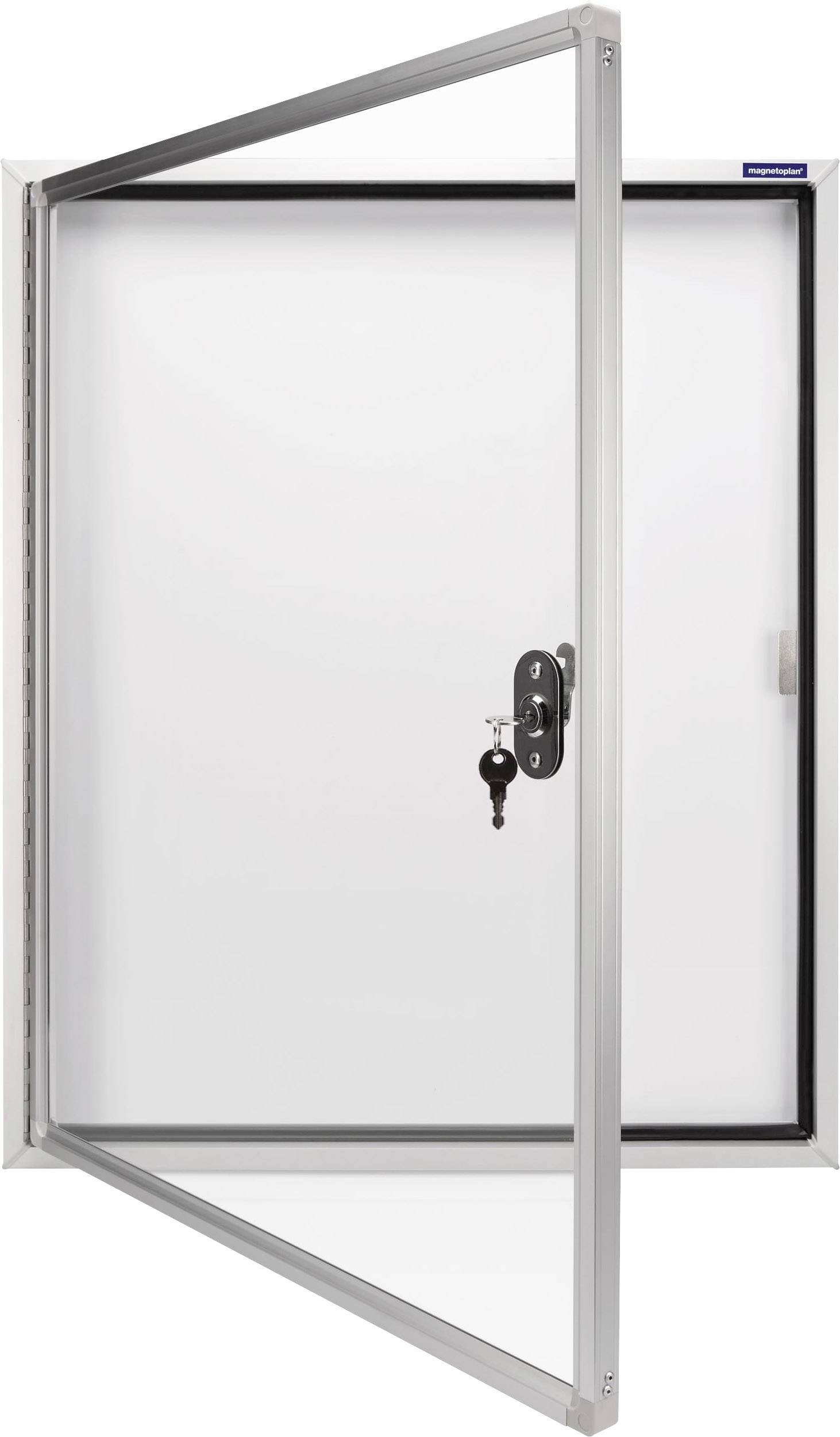 magnetoplan Wissellijst 1214100 Voor papierformaat: 6 x DIN A4 Binnen 1214100 Aluminium Wit 1 stuk(s)
