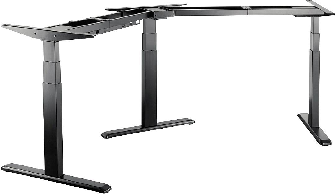 LogiLink Zit-sta-bureauframe Elektrisch in hoogte verstelbaar, Ergonomisch Hoogte: 92 tot 1.28 m (b x d) 181.5 cm x 62 c
