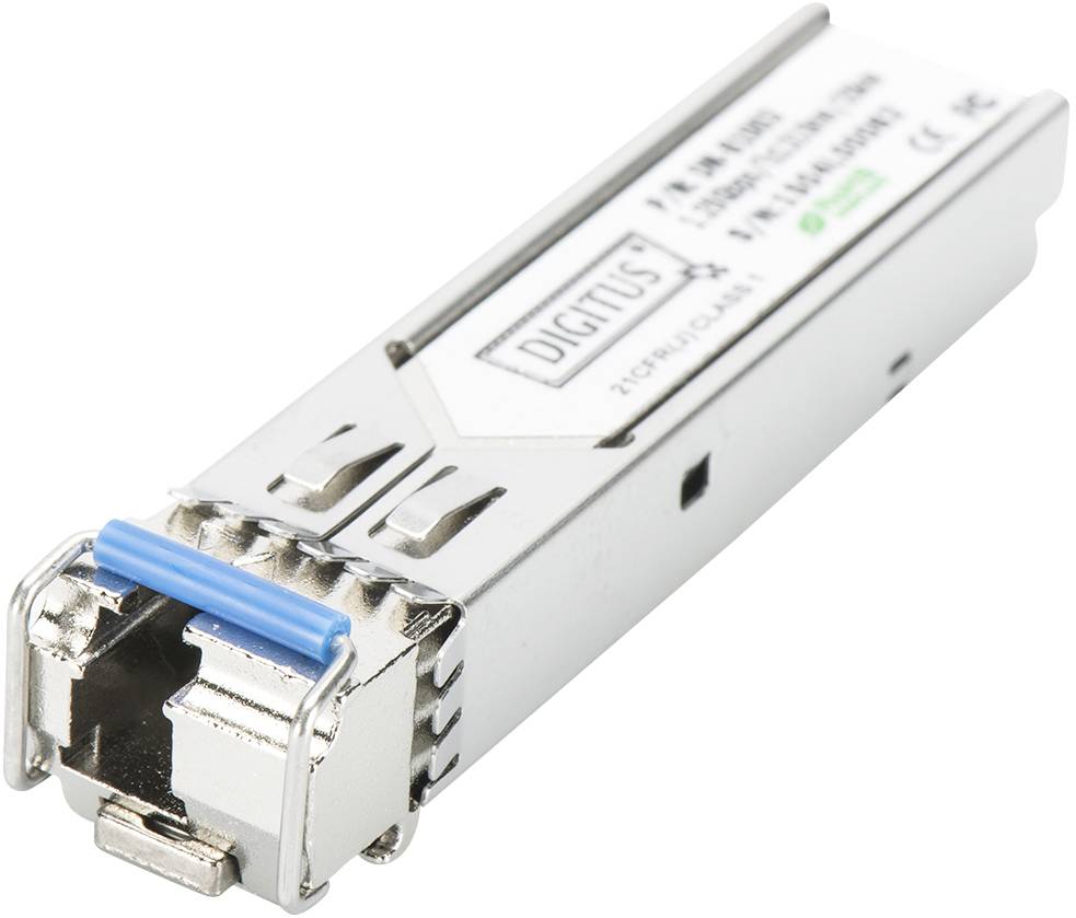 Digitus DN-81003-01 DN-81003-01 SFP (Mini-GBIC) transceivermodule 1.25 GBit/s 20 km Type module LC