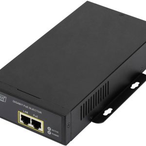 Digitus DN-95107 PoE-injector 1 GBit/s IEEE 802.3af (12.95 W), IEEE 802.3at (25.5 W) Digitus DN-95107 PoE-injector 1 GBit/s IEEE 802.3af (12.95 W), IEEE 802.3at (25.5 W)
