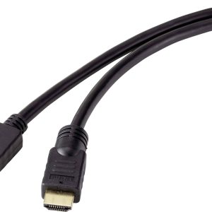 Renkforce DisplayPort / HDMI Adapterkabel DisplayPort-stekker, HDMI-A-stekker 20.00 m Zwart RF-4596876 Vergulde steekcon Renkforce DisplayPort / HDMI Adapterkabel DisplayPort-stekker, HDMI-A-stekker 20.00 m Zwart RF-4596876 Vergulde steekcon