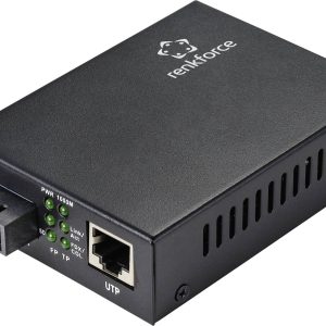 Renkforce RF-4581874 Netwerk mediaconverter CAT 6, SC Duplex 1000 MBit/s Renkforce RF-4581874 Netwerk mediaconverter CAT 6, SC Duplex 1000 MBit/s