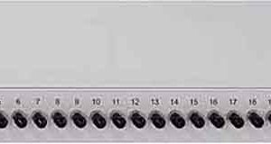 Rutenbeck 12xST OM4 Glasvezel-splitterbox ST Ingericht 1 HE Rutenbeck 12xST OM4 Glasvezel-splitterbox ST Ingericht 1 HE