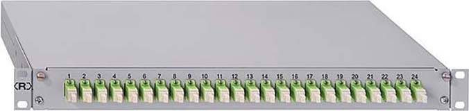 Rutenbeck 24xLC-D OM4 vio Glasvezel-splitterbox LC Ingericht 1 HE