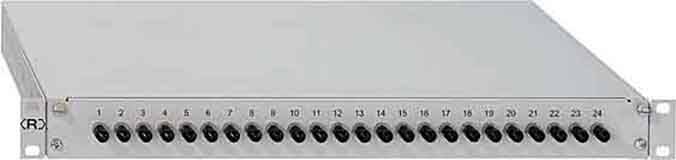 Rutenbeck 24xST OM4 Glasvezel-splitterbox ST 1 HE