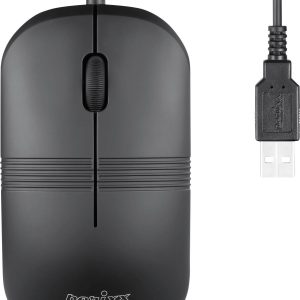 Perixx PERIMICE-503 B Muis Kabelgebonden Optisch Zwart 1600 dpi Waterdicht (IPX7) Perixx PERIMICE-503 B Muis Kabelgebonden Optisch Zwart 1600 dpi Waterdicht (IPX7)