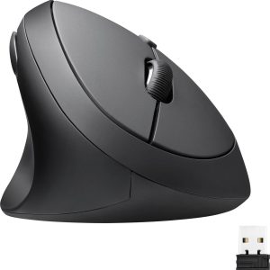 Perixx PERIMICE-719 L Ergonomische muis Radiografisch Zwart 800 dpi, 1200 dpi, 1600 dpi Perixx PERIMICE-719 L Ergonomische muis Radiografisch Zwart 800 dpi, 1200 dpi, 1600 dpi