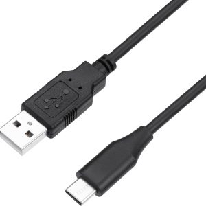 Perixx 11796 USB-kabel USB 2.0 USB-A stekker, USB-C stekker 1.00 m Zwart