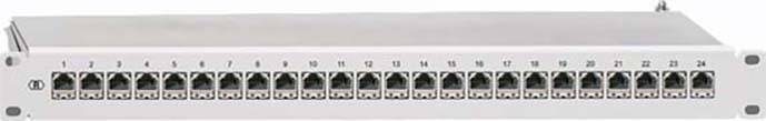 Rutenbeck PP-ClassEA iso-24/1U 24 poorten Netwerkpatchpaneel 483 mm (19") CAT 5e 1 HE