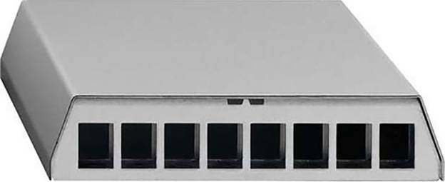 Rutenbeck PP-UM A-8 Ap 8 poorten Netwerkpatchpaneel CAT 6