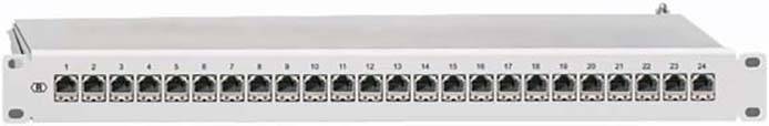 Rutenbeck PP-ClassEA iso-24/1 24 poorten Netwerkpatchpaneel 483 mm (19") CAT 6 1 HE