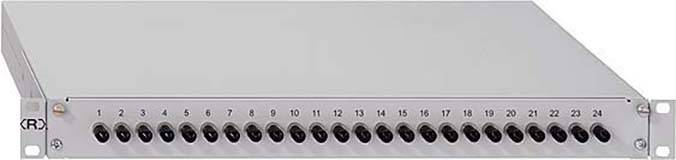 Rutenbeck 12xST OM3 Glasvezel-splitterbox ST Ingericht 1 HE