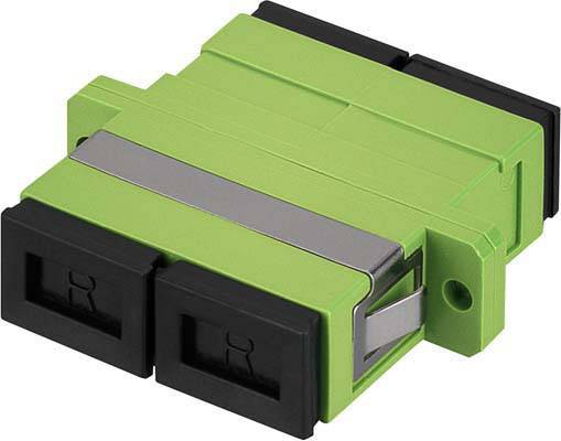 Rutenbeck 228060700 Koppeling voor glasvezelkabels Groen 1 stuk(s)