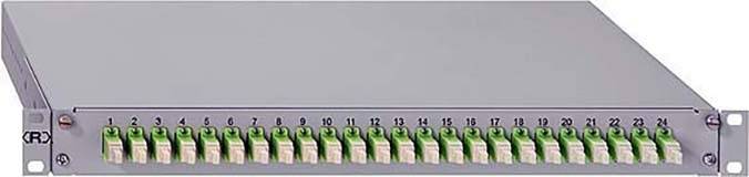 Rutenbeck 24xSC-D OM5 grün Glasvezel-splitterbox SC 1 HE
