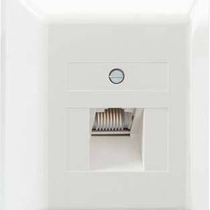 Rutenbeck UAE-ClassEAiso8UAprw Netwerkdoos Opbouw (op muur) CAT 6 1 poort Wit Rutenbeck UAE-ClassEAiso8UAprw Netwerkdoos Opbouw (op muur) CAT 6 1 poort Wit
