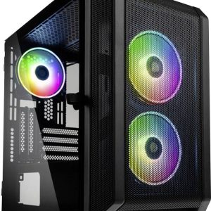 Kolink CITADEL MESH RGB Micro-tower Gaming-behuizing Zwart Kolink CITADEL MESH RGB Micro-tower Gaming-behuizing Zwart