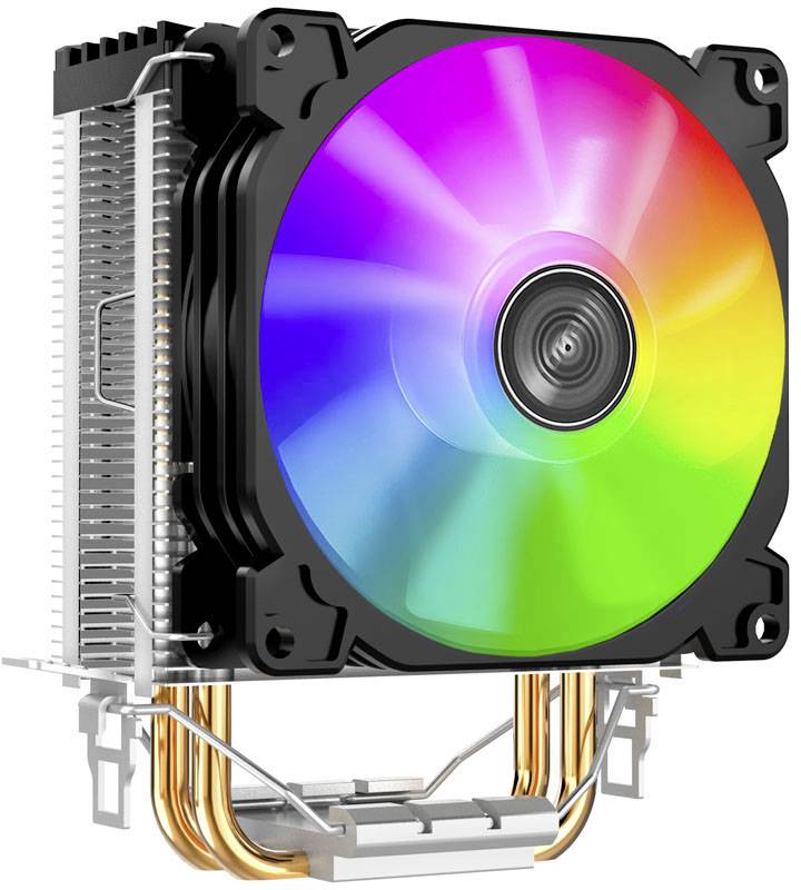 Jonsbo CR-1200 CPU-koellichaam met ventilator AMD AM2, AMD AM2+, AMD AM3, AMD AM3+, AMD AM4, Intel LGA 775, Intel LGA 11