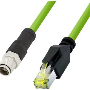 LogiLink CQM015S RJ45 Netwerkkabel, patchkabel CAT 6A 0.25 m Groen Vlambestendig, Halogeenvrij, Zuurbestendig, UV-besten LogiLink CQM015S RJ45 Netwerkkabel, patchkabel CAT 6A 0.25 m Groen Vlambestendig, Halogeenvrij, Zuurbestendig, UV-besten