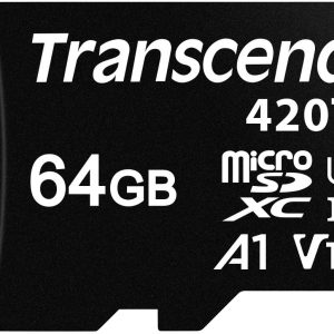 Transcend TS64GUSD420T microSD-kaart Industrial 64 GB Class 10 UHS-I Transcend TS64GUSD420T microSD-kaart Industrial 64 GB Class 10 UHS-I