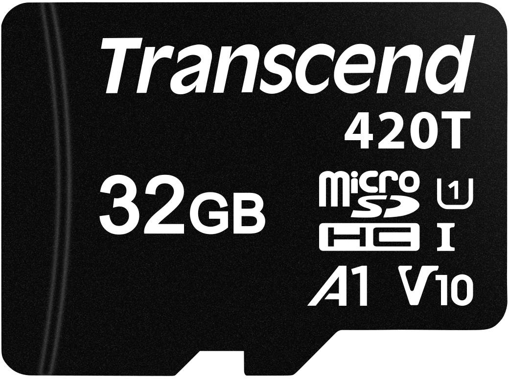 Transcend TS32GUSD420T microSD-kaart Industrial 32 GB Class 10 UHS-I