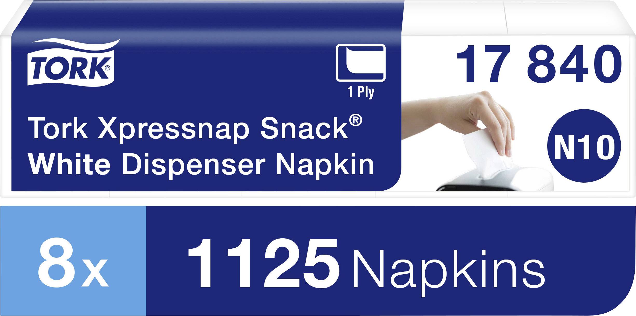TORK Xpressnap Snack® Papieren servet 17840 8 stuk(s)