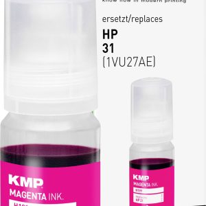 KMP Navulinkt vervangt HP 31, 1VU27AE Compatibel Magenta 70 ml H199 1769,0006 KMP Navulinkt vervangt HP 31, 1VU27AE Compatibel Magenta 70 ml H199 1769,0006