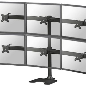 Neomounts FPMA-D700DD6 Monitor-tafelbeugel 25,4 cm (10″) – 68,6 cm (27″) Roteerbaar, Zwenkbaar, Kantelbaar, In hoogte ve Neomounts FPMA-D700DD6 Monitor-tafelbeugel 25,4 cm (10″) – 68,6 cm (27″) Roteerbaar, Zwenkbaar, Kantelbaar, In hoogte ve