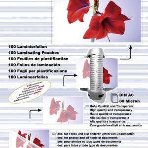 Olympia Lamineerfolie DIN A6 glanzend 100 stuk(s) Olympia Lamineerfolie DIN A6 glanzend 100 stuk(s)