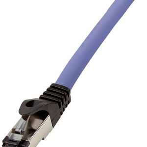 LogiLink CQ8106S RJ45 Netwerkkabel, patchkabel CAT 8.1 S/FTP 15.00 m Blauw Afscherming gevlochten, Halogeenvrij 1 stuk(s LogiLink CQ8106S RJ45 Netwerkkabel, patchkabel CAT 8.1 S/FTP 15.00 m Blauw Afscherming gevlochten, Halogeenvrij 1 stuk(s