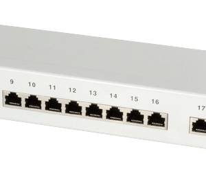 LogiLink NP0053 24 poorten Patchpaneel 483 mm (19″) CAT 6 1 HE LogiLink NP0053 24 poorten Patchpaneel 483 mm (19″) CAT 6 1 HE