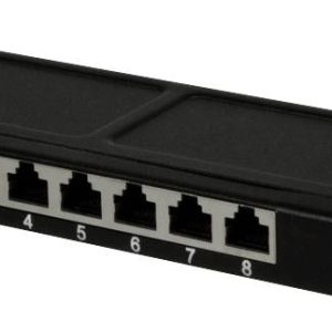 LogiLink NP0064B Patchpaneel CAT 6A 0.5 HE LogiLink NP0064B Patchpaneel CAT 6A 0.5 HE