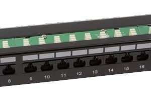LogiLink NP0033 24 poorten Patchpaneel 483 mm (19″) CAT 6 1 HE LogiLink NP0033 24 poorten Patchpaneel 483 mm (19″) CAT 6 1 HE