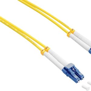 LogiLink FP0LC01 Glasvezel Optische vezel Aansluitkabel 1.00 m Geel 9/125 µ Singlemode OS2 LogiLink FP0LC01 Glasvezel Optische vezel Aansluitkabel 1.00 m Geel 9/125 µ Singlemode OS2
