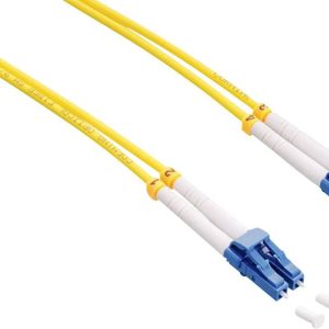 LogiLink FP0LC03 Glasvezel Optische vezel Aansluitkabel 3.00 m Geel 9/125 µ Singlemode OS2 LogiLink FP0LC03 Glasvezel Optische vezel Aansluitkabel 3.00 m Geel 9/125 µ Singlemode OS2