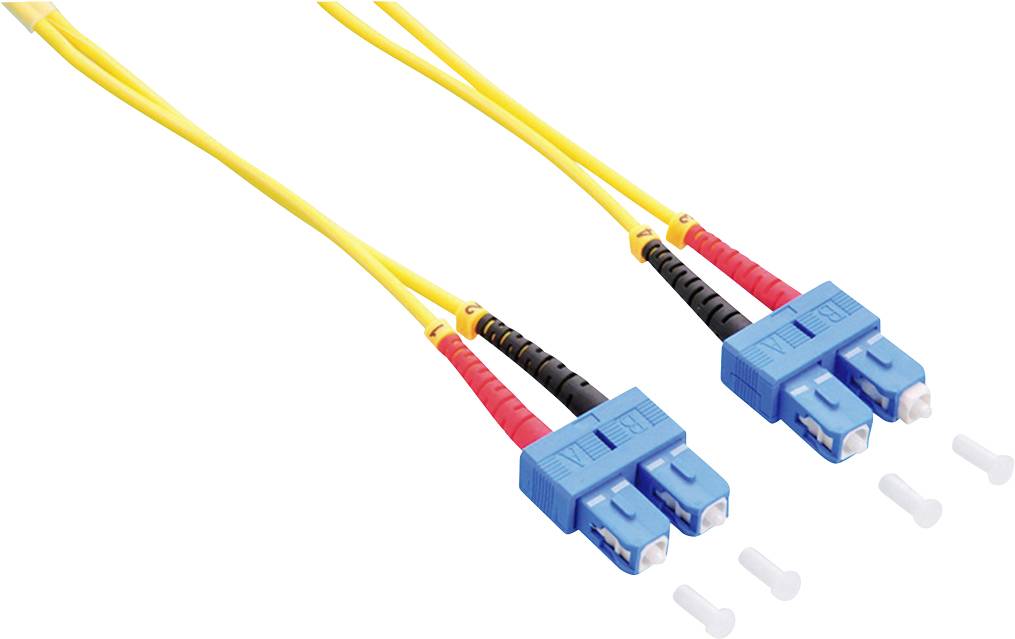 LogiLink FP0SC05 Glasvezel Optische vezel Aansluitkabel 9/125 µ Singlemode OS2 5.00 m
