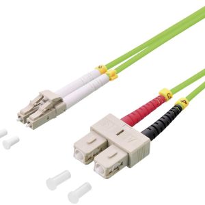 LogiLink FP5LS15 Glasvezel Optische vezel Aansluitkabel 15.00 m Linde-groen 50/125 µ Multimode LogiLink FP5LS15 Glasvezel Optische vezel Aansluitkabel 15.00 m Linde-groen 50/125 µ Multimode
