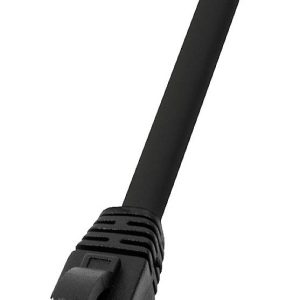 LogiLink CQ6055S RJ45 USB-kabel CAT 6A S/FTP 2.00 m Zwart Afscherming gevlochten, Halogeenvrij, PUR-mantel, Zuurbestendi LogiLink CQ6055S RJ45 USB-kabel CAT 6A S/FTP 2.00 m Zwart Afscherming gevlochten, Halogeenvrij, PUR-mantel, Zuurbestendi