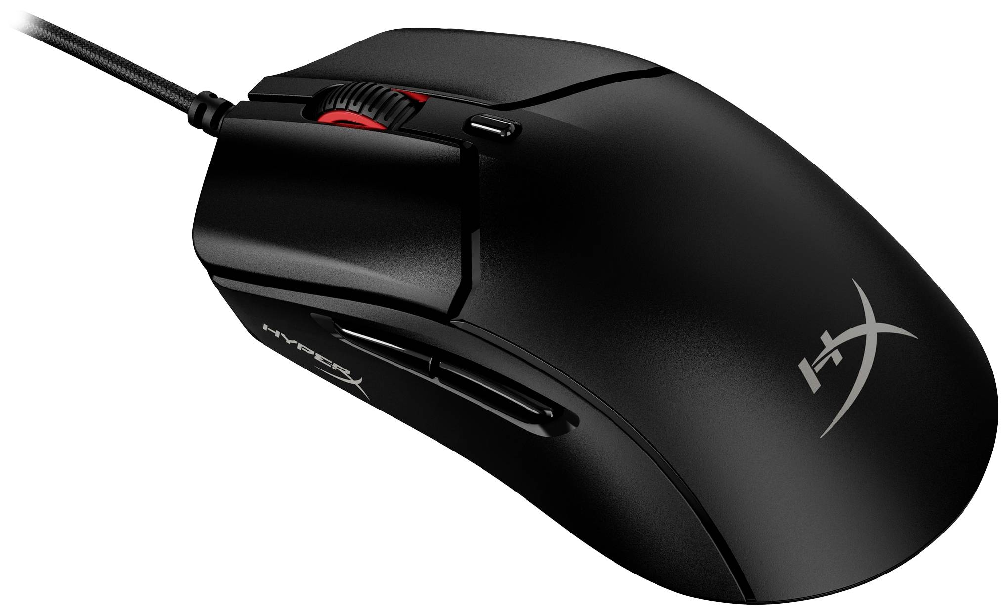 HyperX Pulsefire Haste 2 Gaming-muis Kabelgebonden Optisch Zwart 6 Toetsen 26000 dpi Verlicht