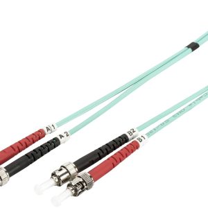 Digitus DK-2511-10/3 Glasvezel Optische vezel Aansluitkabel 10.00 m Blauw [1x ST-stekker – 1x ST-stekker] 50/125 µ Multi