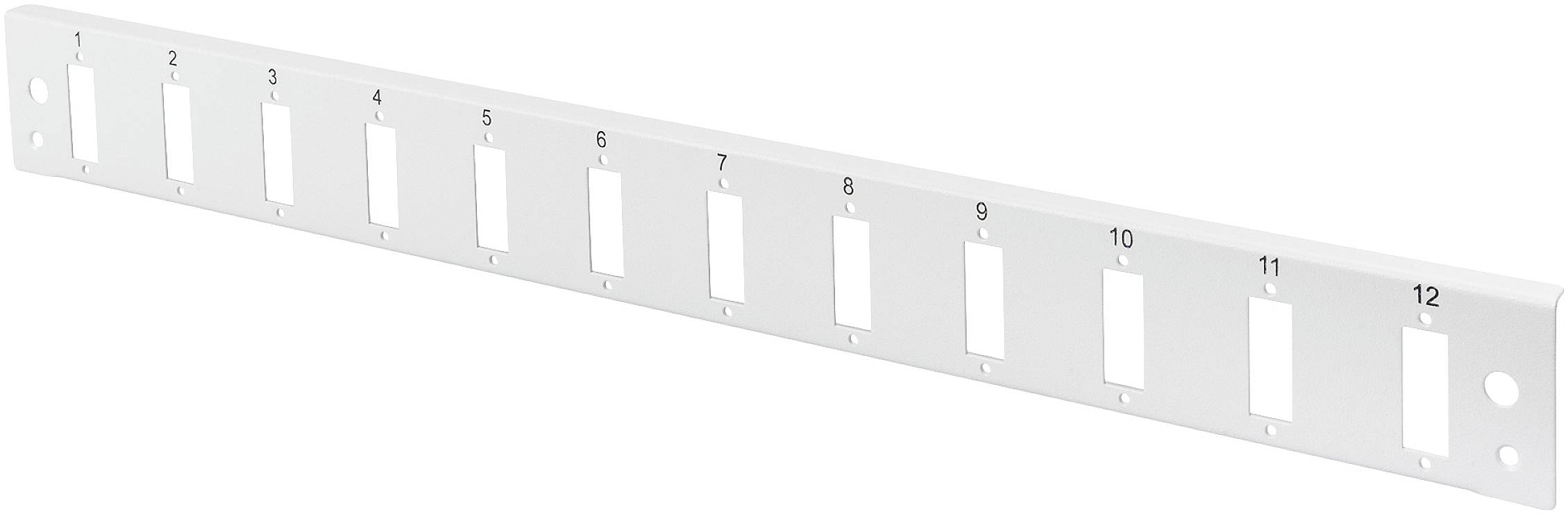 Digitus DN-96201-QL Patchbox-scherm 12 poorten Zonder connectoren 1 HE