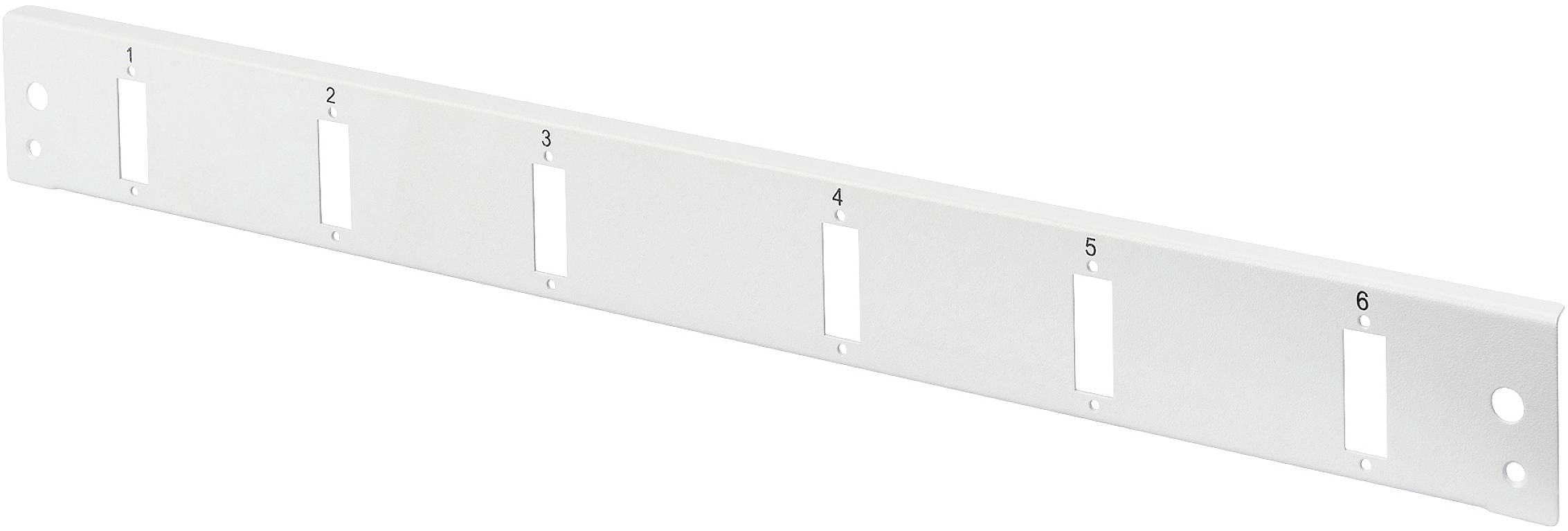 Digitus DN-96203-QL Patchbox-scherm 6 poorten Zonder connectoren 1 HE