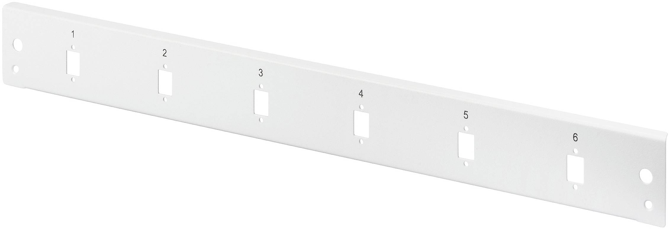 Digitus DN-96208-QL Patchbox-scherm 6 poorten Zonder connectoren 1 HE