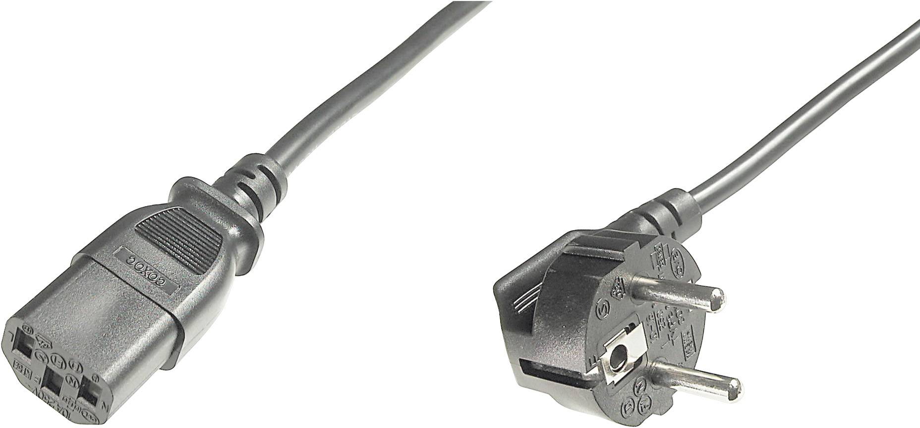Digitus Computer Kabel 5.00 m Zwart