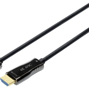 Digitus AK-330125-200-S HDMI-kabel HDMI / Glasvezel Aansluitkabel HDMI-A-stekker, HDMI-A-stekker 20.00 m Zwart 4K UHD Digitus AK-330125-200-S HDMI-kabel HDMI / Glasvezel Aansluitkabel HDMI-A-stekker, HDMI-A-stekker 20.00 m Zwart 4K UHD